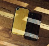 DOOGEE F3 Pro   Not much money, and its made with wood and bamboo!