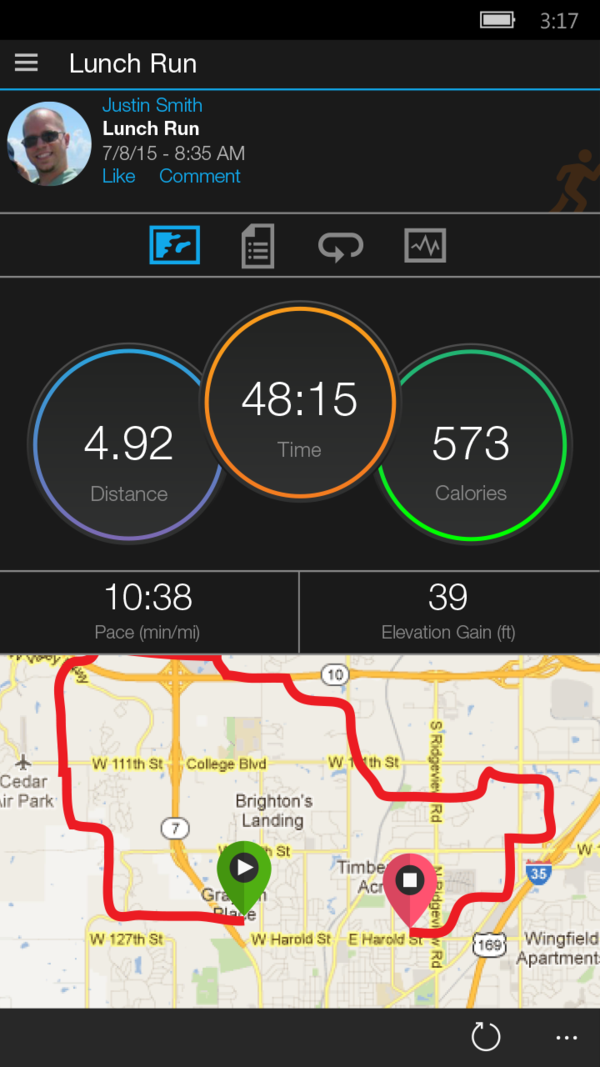 connect garmin watch to iphone