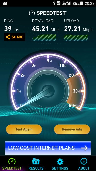 speedtest 1