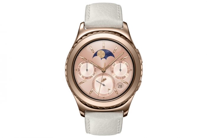 PHOTO Samsung Gear S2 Classic Rosegold Front
