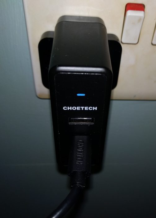 choetech 3 port charger