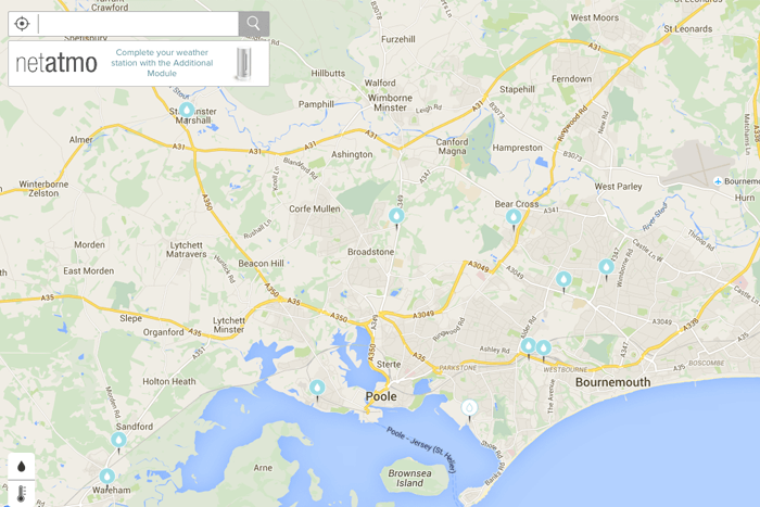 Netatmo Map