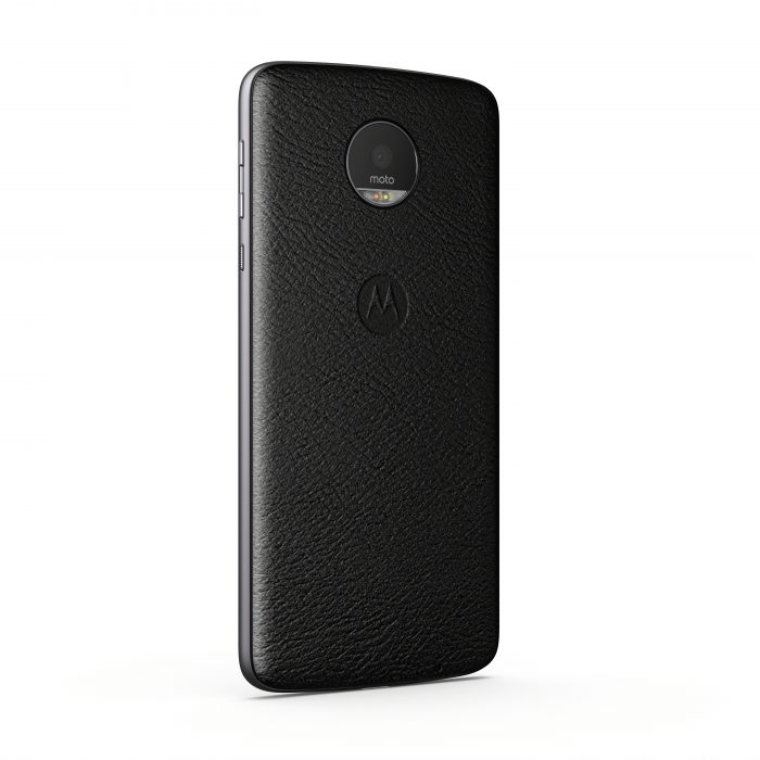 Moto Z Style Mod Black Leather