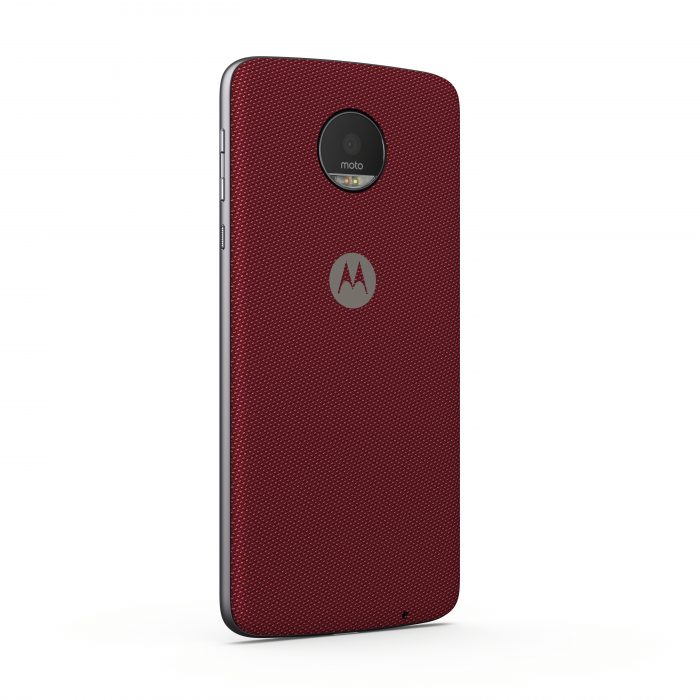 Moto Z Style Mod Crimson Nylon