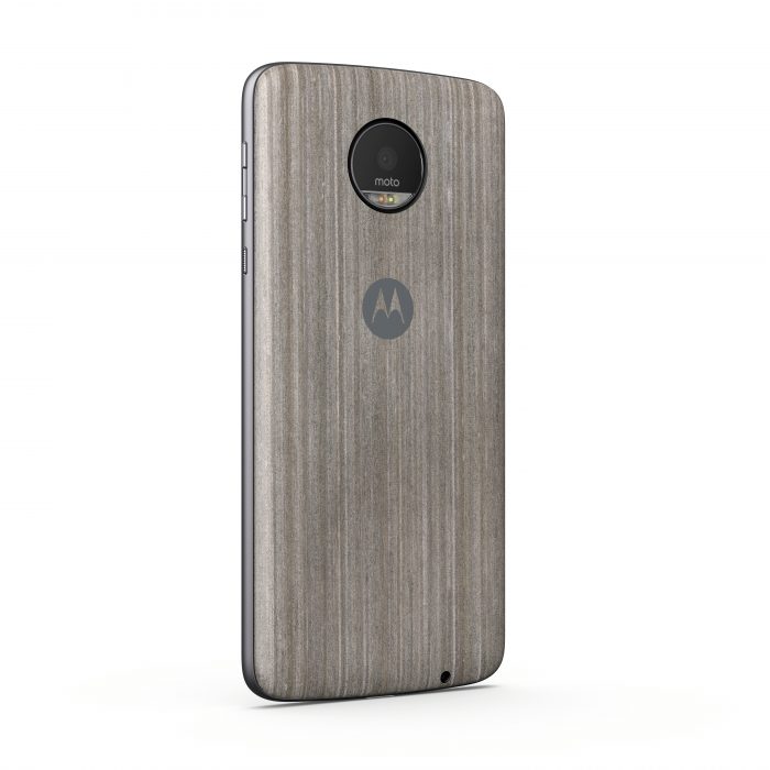 Moto Z Style Mod Silver Oak