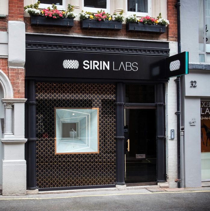 SIRIN LABS Store Exterior