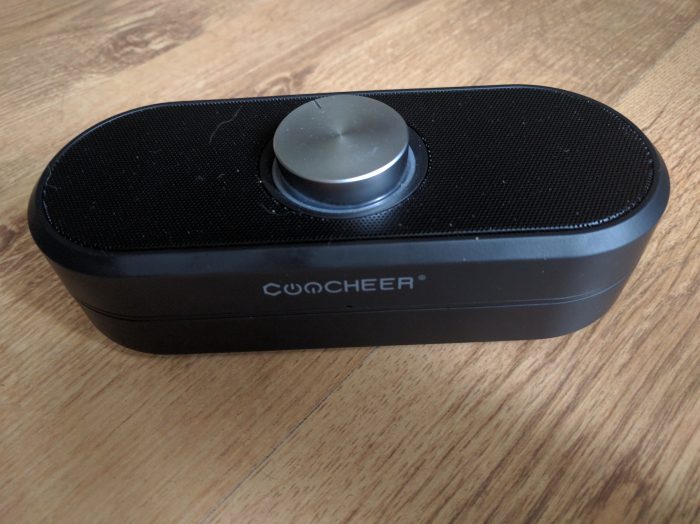 Coocheer Bluetooth Speaker   Portable Powerful Sound Upgraded NFC Wireless   Review