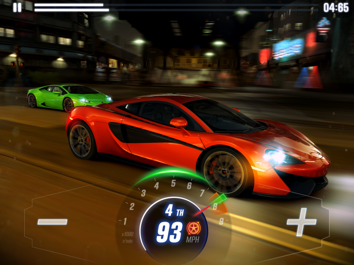 CSR2 McLarenP1 v Lamborghini