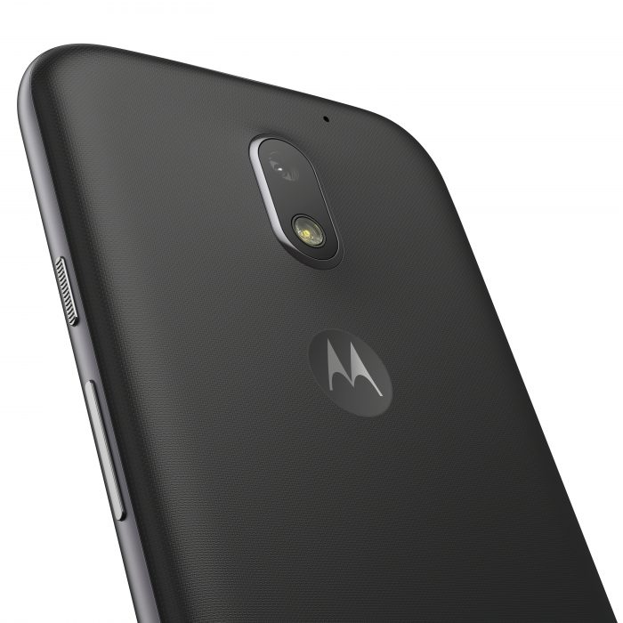 Moto E 2016 Black Back