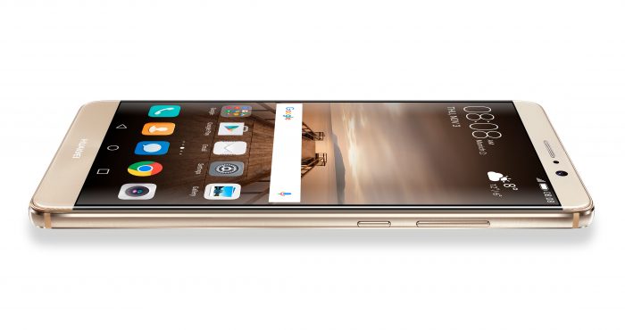 mate 9 champagne gold front side
