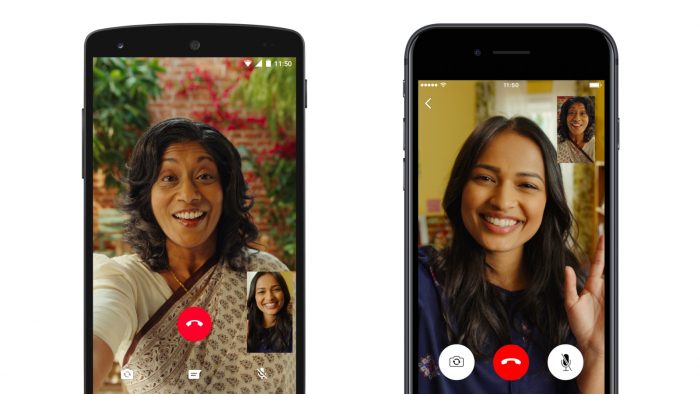 whatsapp video calling