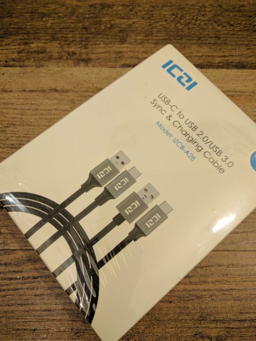 ICZI USB A C cables