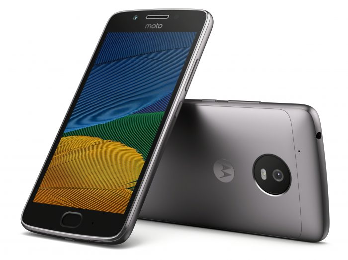 Moto G5 Black Front 2FBlack