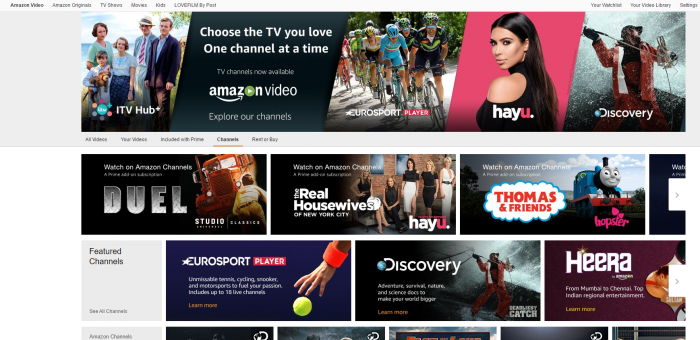 Amazon Channels