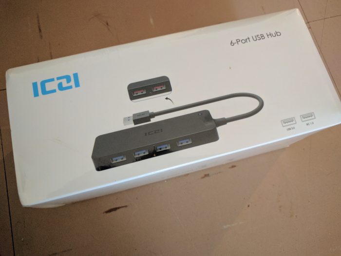 ICZI 6 Port USB Hub   Review