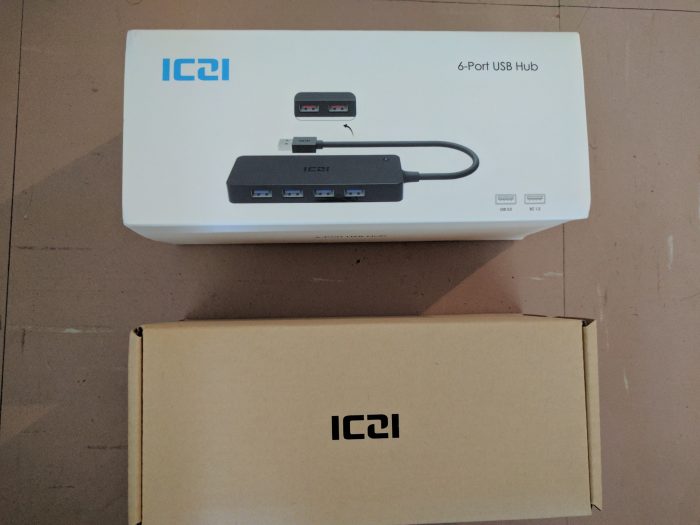 ICZI 6 Port USB Hub   Review