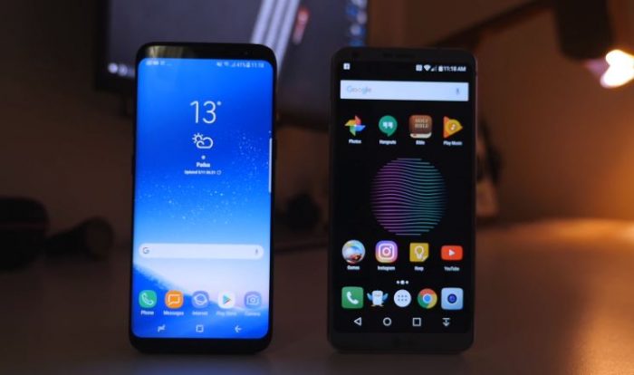 s8 vs g6