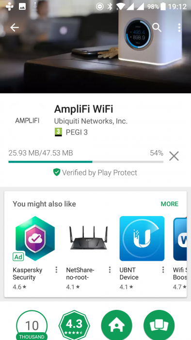 AmpliFi Screenshot
