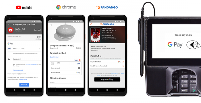 GooglePay Blog Youtube Chrome Apps Stores.max 1000x1000