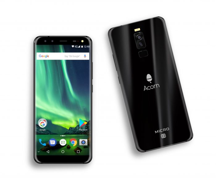 Acorn Micro Phone C5 Android Smartphone Front Tabletop