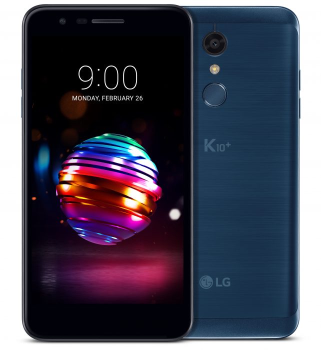 LG K10+ Moroccan Blue