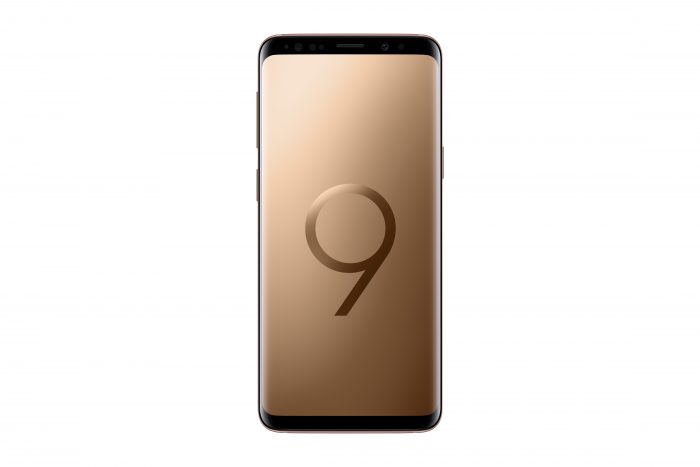 Galaxy S9 Sunrise Gold 1