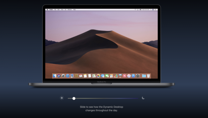 dynamic desktop macOS mojave 800x457