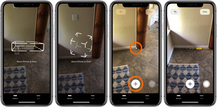 how to use arkit measure app ios 12 iphone 1