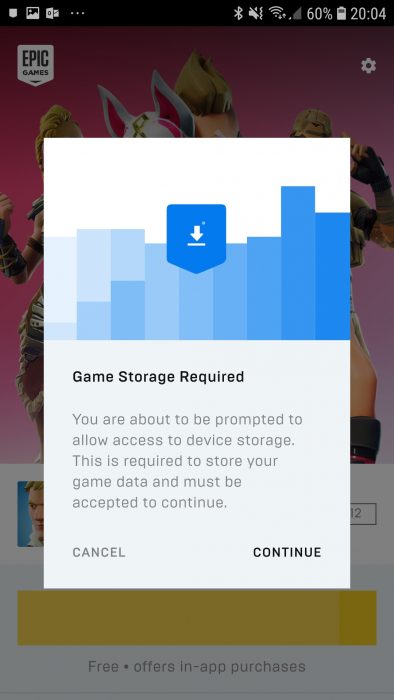 Screenshot 20180809 200423 Fortnite Installer