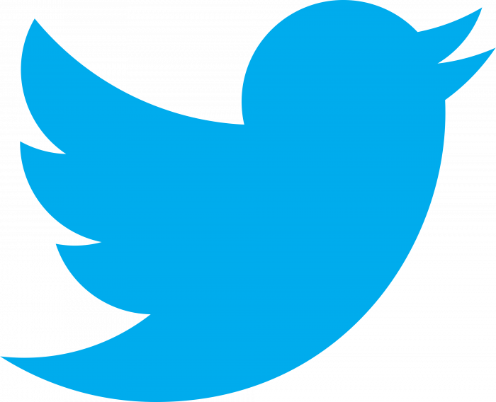 Twitter logo bird transparent png