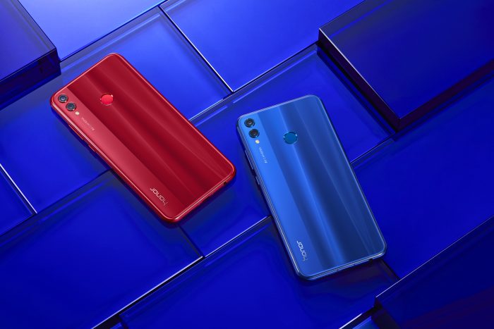 Johnson Honor 8x Blue Red4