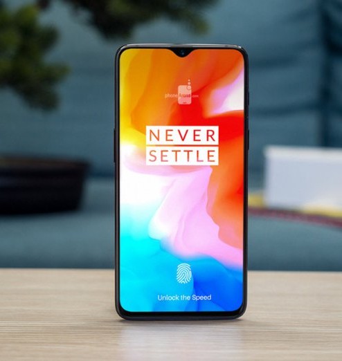 oneplus 6t front