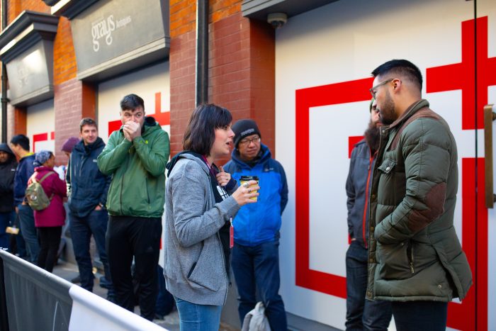 Fans travel miles to get hands on OnePlus 6T