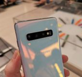 MWC – Up close. The Samsung Galaxy S10.