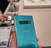 MWC – Up close. The Samsung Galaxy S10.