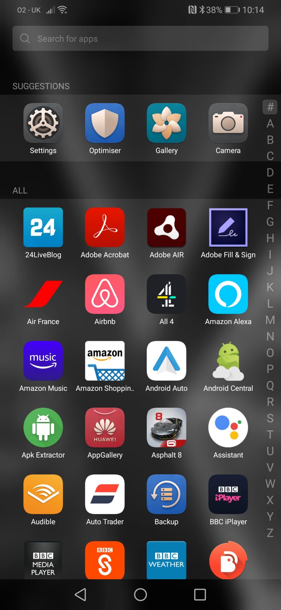 Android huawei apps