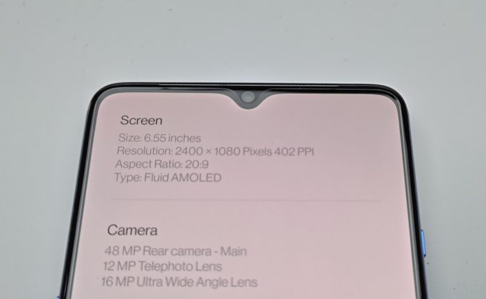 The OnePlus 7T   Up close and personal