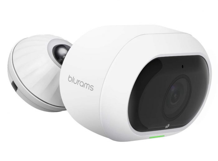 A security camera with AI. Blurams all over your face.