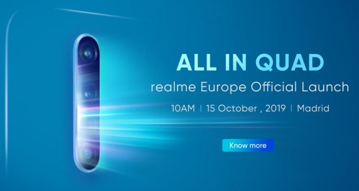 Live   Realme lands in Europe