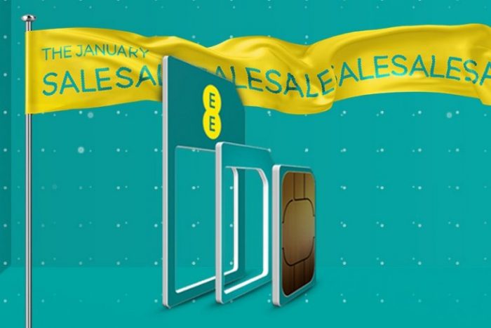 EE January sales offers kick off