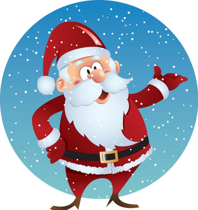 santa smiling vector 318906