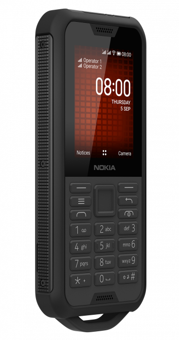 The Nokia 800 Tough. A durable, rugged phone designed for hard work.