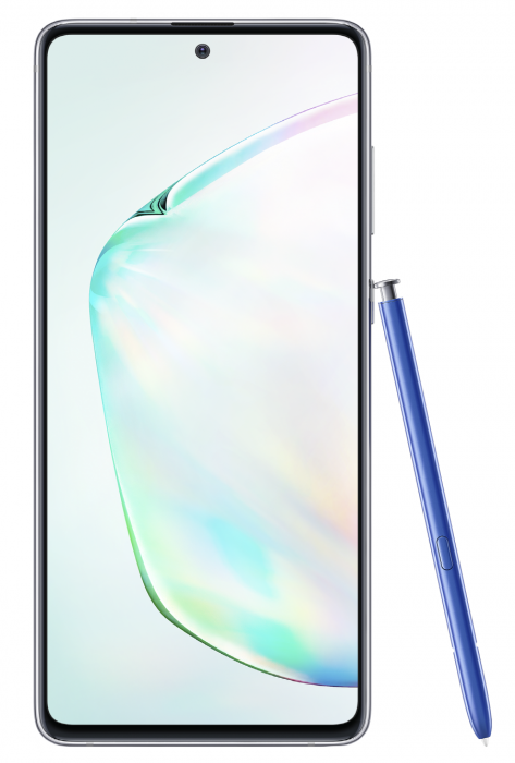 SM N770 GalaxyNote10Lite Front Pen AuraGlow