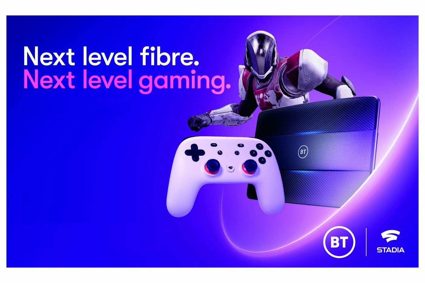 BT Broadband packages now come with Google Stadia