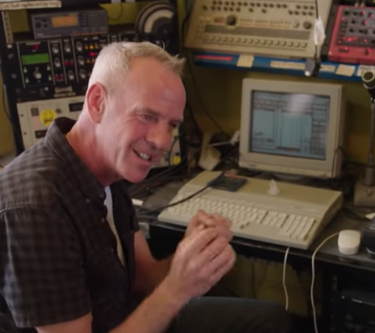 Fatboy Slim   When hits were stored on a floppy disk and created with an Atari ST