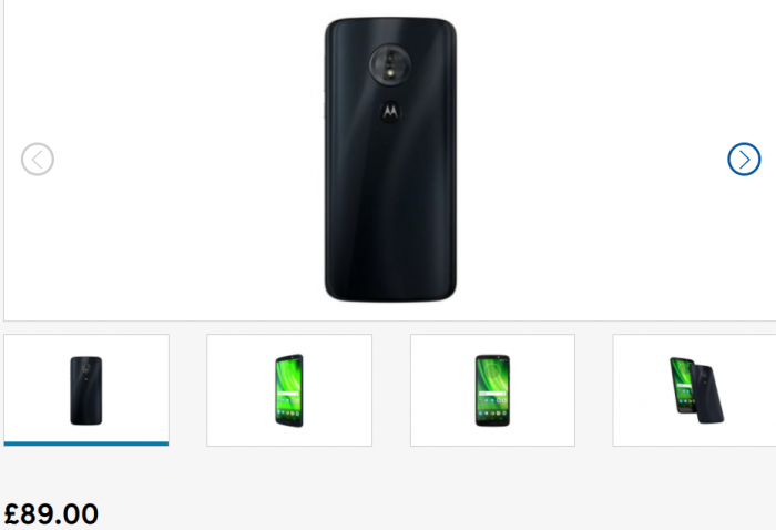 Moto G6 Deal   Less than £90