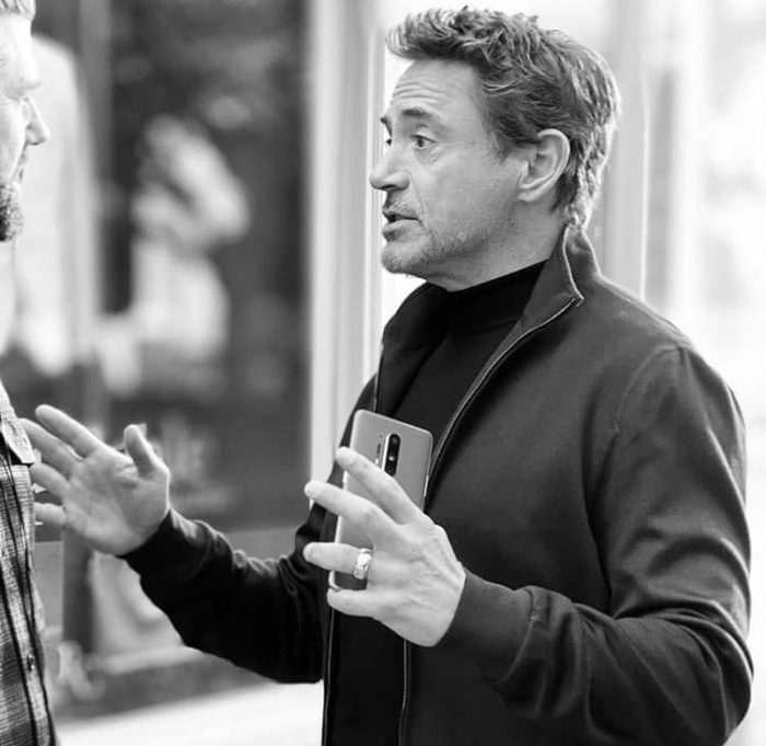 Did Robert Downey Jr. just reveal the OnePlus 8 Pro?