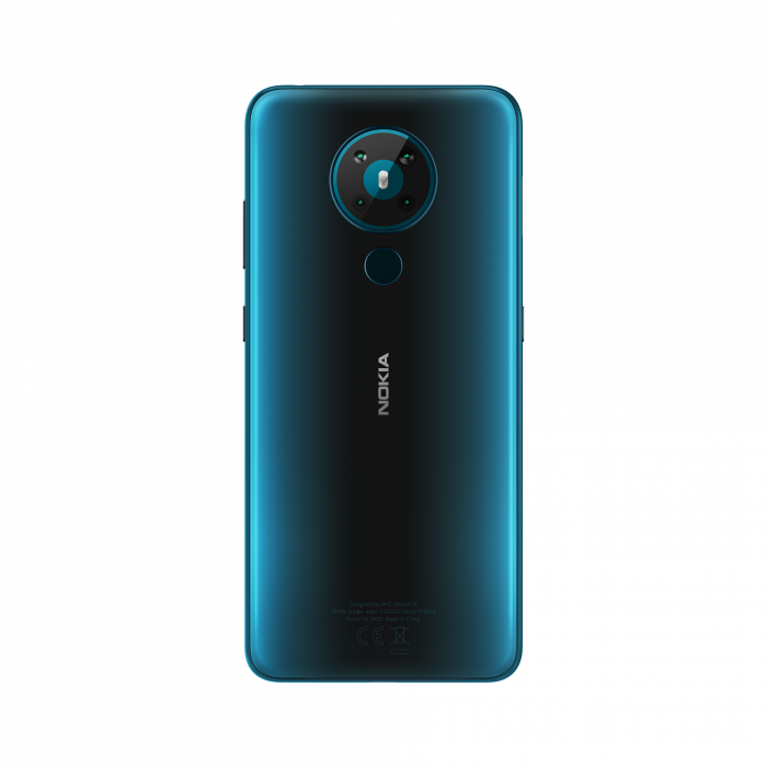 Nokia 5.3 Rational Cyan Blue Back PNG