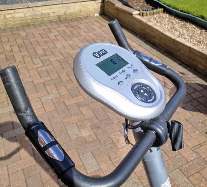 Home Active   Stay at home, but stay healthy. Adding a screen to an old exercise bike!