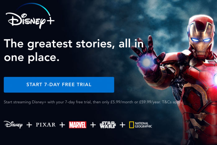 Disney+ now live in the UK, with an extra treat
